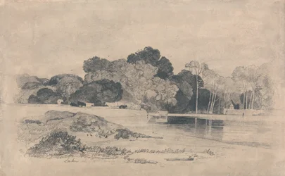 Lake at Trentham, Staffordshire